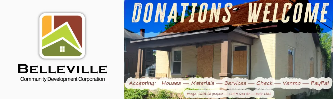 Donate to the Belleville Community Development Corporation